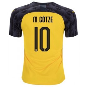 Koszulka Borussia Dortmund M. GOTZE 10 Trzeci Koszulki Piłkarskie 2019-2020 Krótki Rękaw